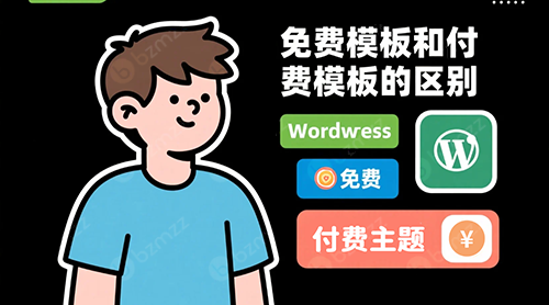【WordPress如何选择合适的主题模板】免费模板和付费模板的区别是什么？